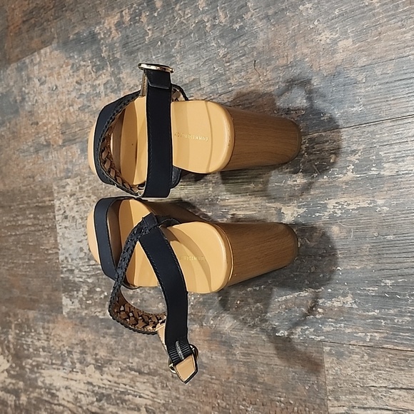 Tommy Hilfiger platform sandals black size 7 1/2 - Picture 6 of 6